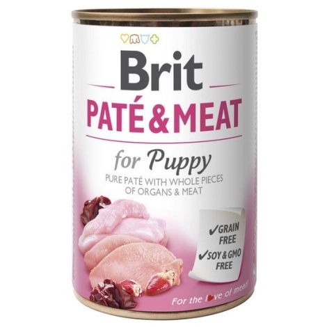 Brit Pate & Meat Dog Puppy puszka 800g - 3