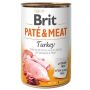 Brit Pate & Meat Dog Turkey puszka 800g - 2