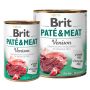 Brit Pate & Meat Dog Venison puszka 800g