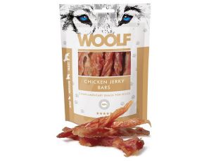 Woolf Chicken Jerky Bars 100g