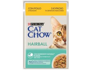 Purina Cat Chow Hairball Kurczak saszetka 85g