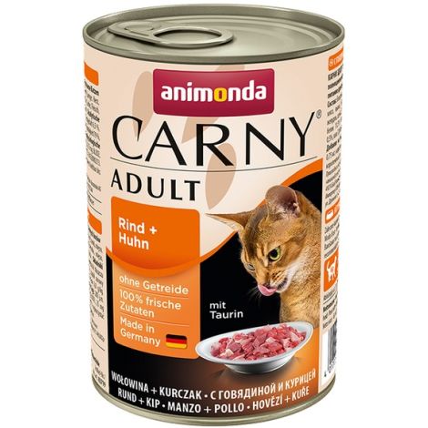 Animonda Carny Adult Wołowina + Kurczak puszka 400g - 2