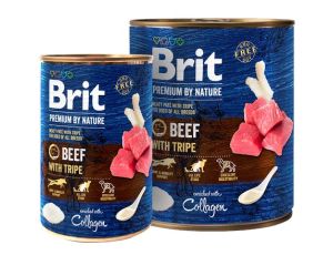 Brit Premium By Nature Beef & Tripe puszka 800g