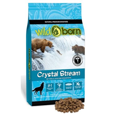 Wildborn Crystal Stream pstrąg, łosoś 500g