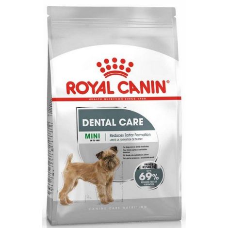 Royal Canin Mini Dental Care karma sucha dla psów dorosłych, ras małych, redukująca powstawanie kamienia nazębnego 1kg - 2