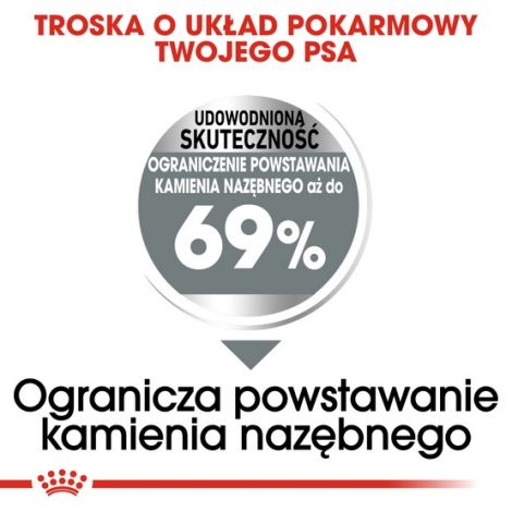 Royal Canin Mini Dental Care karma sucha dla psów dorosłych, ras małych, redukująca powstawanie kamienia nazębnego 1kg - 3