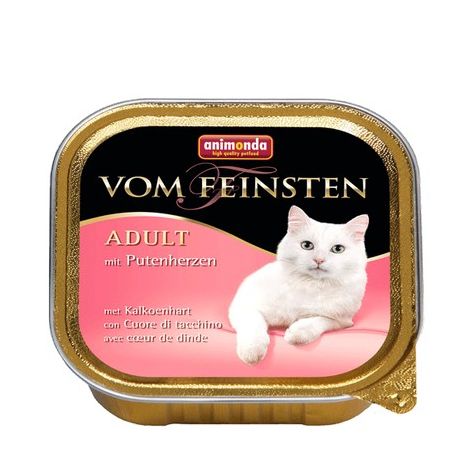 Animonda vom Feinsten Cat Adult z Sercami Indyka tacka 100g - 2