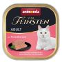 Animonda vom Feinsten Cat Adult z Sercami Indyka tacka 100g