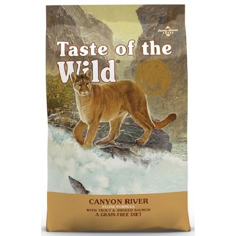 Taste of the Wild Canyon River Feline z pstrągiem i łososiem 6,6kg - 2