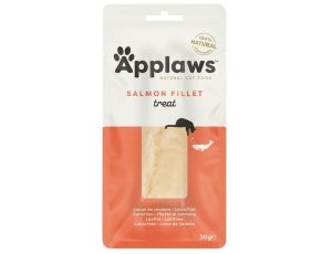 Applaws Natural Cat Loin Suszona polędwica z łososia 30g