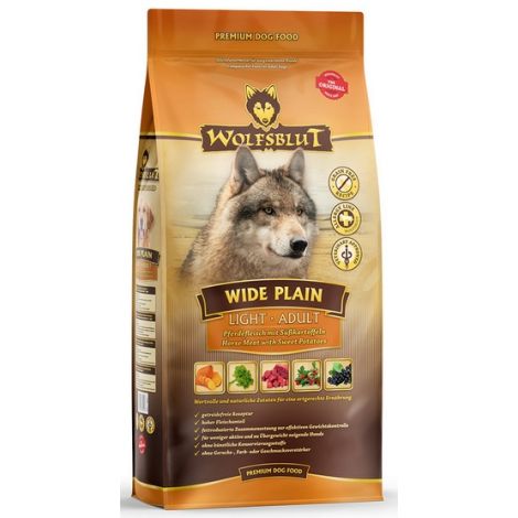 Wolfsblut Dog Wide Plain Adult Light - konina i bataty 2kg