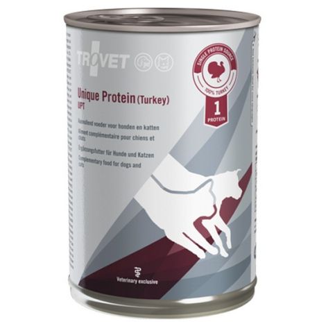 Trovet Unique Protein UPT Indyk dla psa i kota puszka 400g