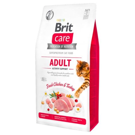 Brit Care Cat Grain Free Adult Activity Support 400g