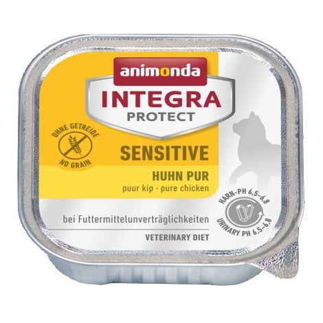 Animonda Integra Protect Sensitive dla kota - z kurczakiem tacka 100g