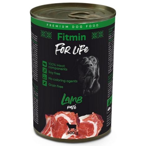 Fitmin Dog For Life Lamb puszka 400g