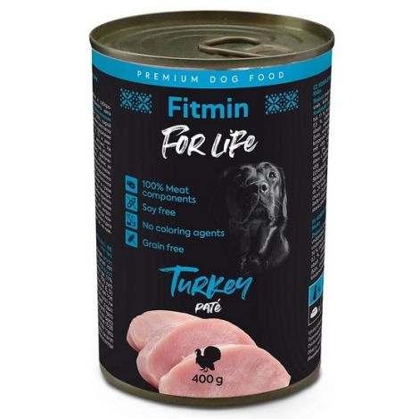 Fitmin Dog For Life Turkey puszka 400g