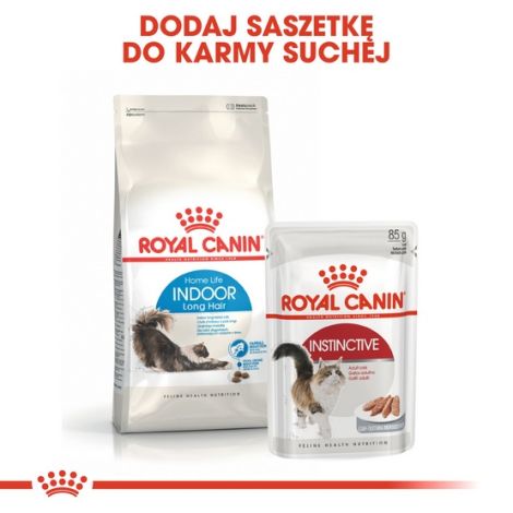 Royal Canin Indoor Long Hair karma sucha dla kotów dorosłych, długowłose, przebywających wyłącznie w domu 400g - 6