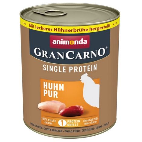 Animonda GranCarno Single Protein Kurczak puszka 800g