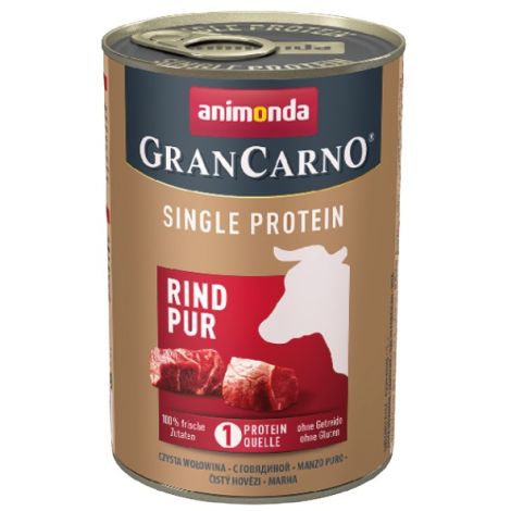 Animonda GranCarno Single Protein Wołowina puszka 400g - 2