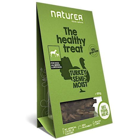 Naturea Dog Przysmaki - Indyk 100g