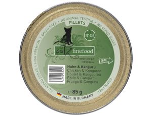 Catz Finefood Filety N.415 Kurczak/Kangur tacka 85g