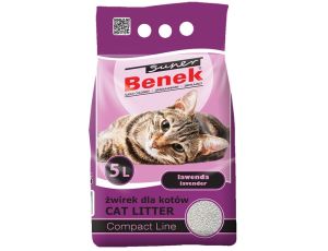 Super Benek Compact Zapachowy Lawenda (ciemny fiolet) 5L