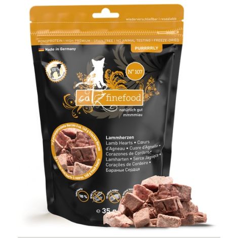 Catz Finefood Purrrrly N.107 Serca jagnięce 35g - 4