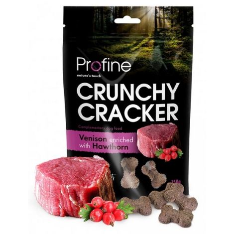 Profine Crunchy Cracker Dziczyzna z głogiem 150g