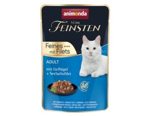 Animonda vom Feinsten Cat Adult Drób + filet z mintaja saszetka 85g