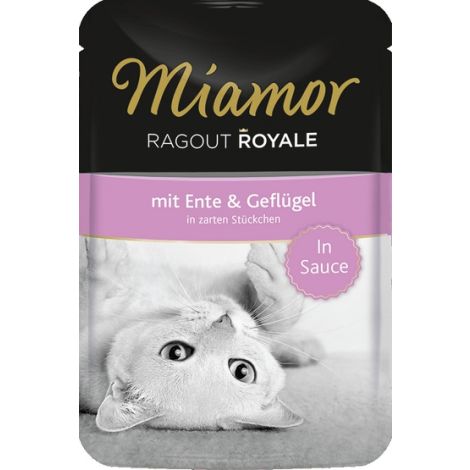 Miamor Ragout Royale z Kaczką i Drobiem w sosie saszetka 100g - 2