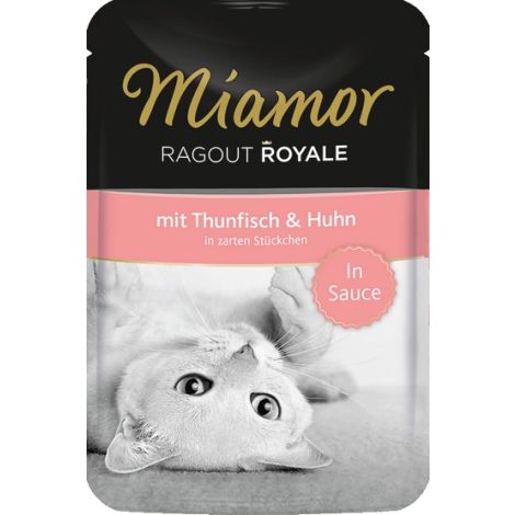 Miamor Ragout Royale z Tuńczykiem i Kurczakiem w sosie saszetka 100g - 2