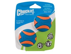 Chuckit! Ultra Squeaker Ball Small 2pak [31537]