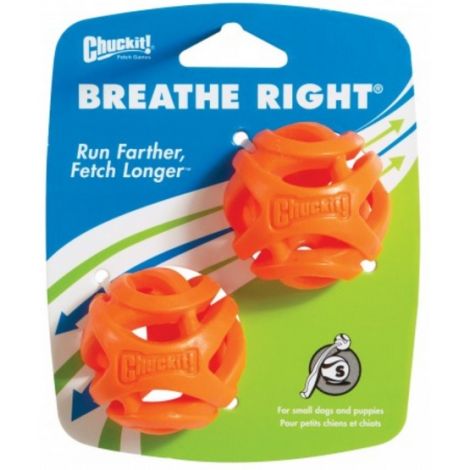 Chuckit! Breathe Right Ball Small 2pak [31931]