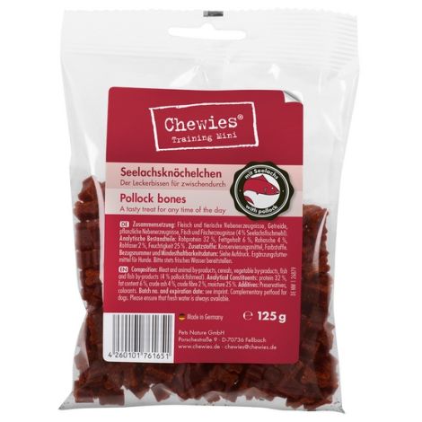 Chewies Goodies (Training) Kosteczki Mini Łosoś 125g - 4