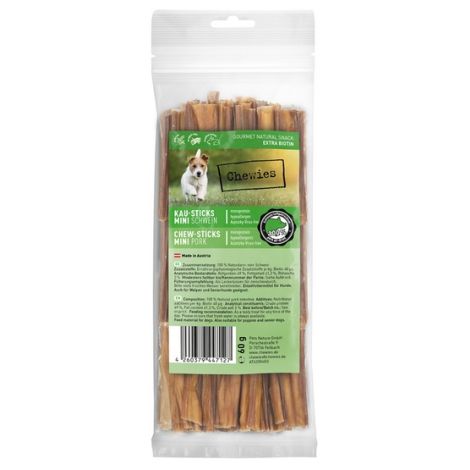 Chewies Chew-Sticks Mini Wieprzowina 60g - 2