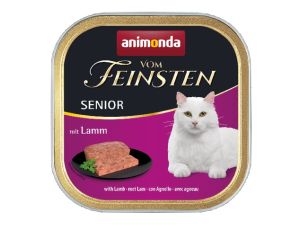 Animonda vom Feinsten Cat Senior z Jagnieciną tacka 100g