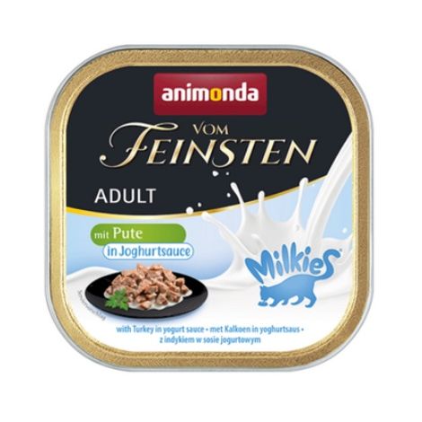 Animonda vom Feinsten Milkies Cat Indyk + Mleko tacka 100g