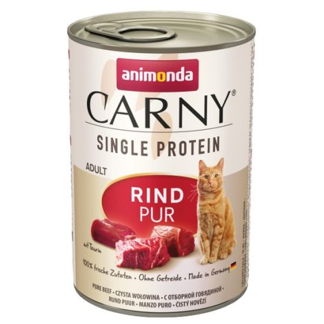 Animonda Carny Single Protein Adult Wołowina puszka 400g