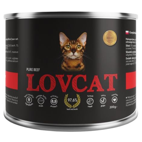 Lovcat Pure Beef puszka 200g - 2