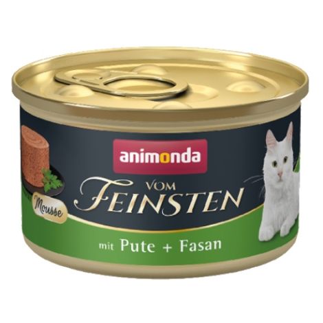 Animonda vom Feinsten Cat Adult Mus Indyk + Bażant puszka 85g