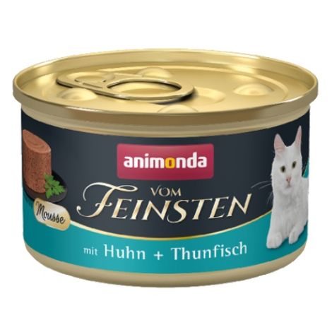 Animonda vom Feinsten Cat Adult Mus Kurczak + Tuńczyk puszka 85g