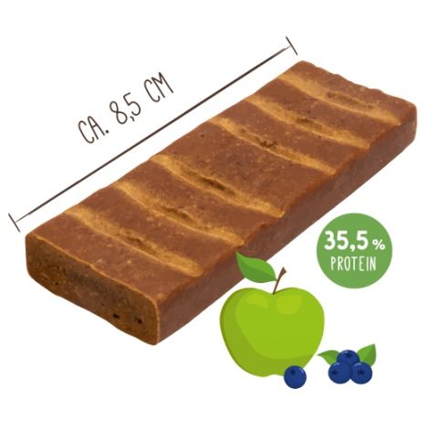 Sammy's Fitness Slice Baton proteinowy Jabłko i jagoda 25g - 2