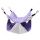 MIMIKO Pets Hamak dwupoziomowy 30x30cm wrzosowy