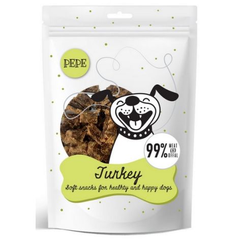 Paka Zwierzaka PEPE Mini Chunkies Turkey (indyk) 70g