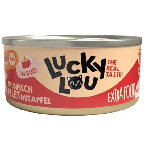 Lucky Lou Extrafood Tuńczyk & Jabłko w bulionie puszka 70g