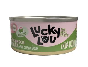 Lucky Lou Extrafood Tuńczyk & Warzywa w bulionie puszka 70g