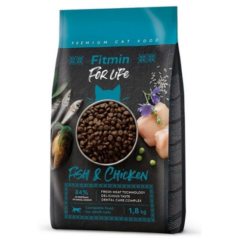 Fitmin Cat For Life Adult Fish & Chicken 1,8kg