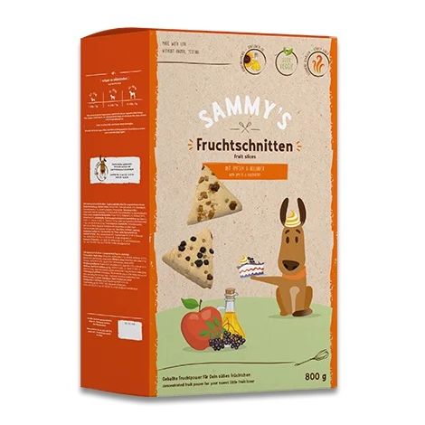 Sammy's Fruit Slices Owocowe Trójkąty 800g