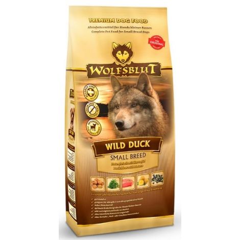 Wolfsblut Dog Wild Duck Small - kaczka i bataty 7,5kg