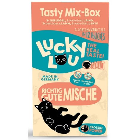 Lucky Lou Lifestage Adult Tasty Mix-Box saszetki 12x125g - 4